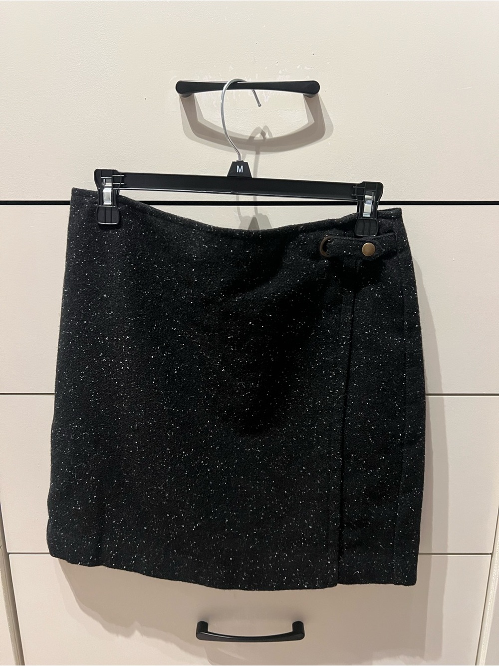 Banana Republic Black Sparkle Mini Skirt